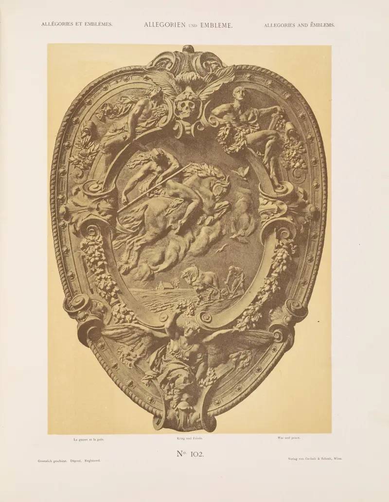 Allegorien und Embleme Vol. I Pl.120 av Albert Ilg