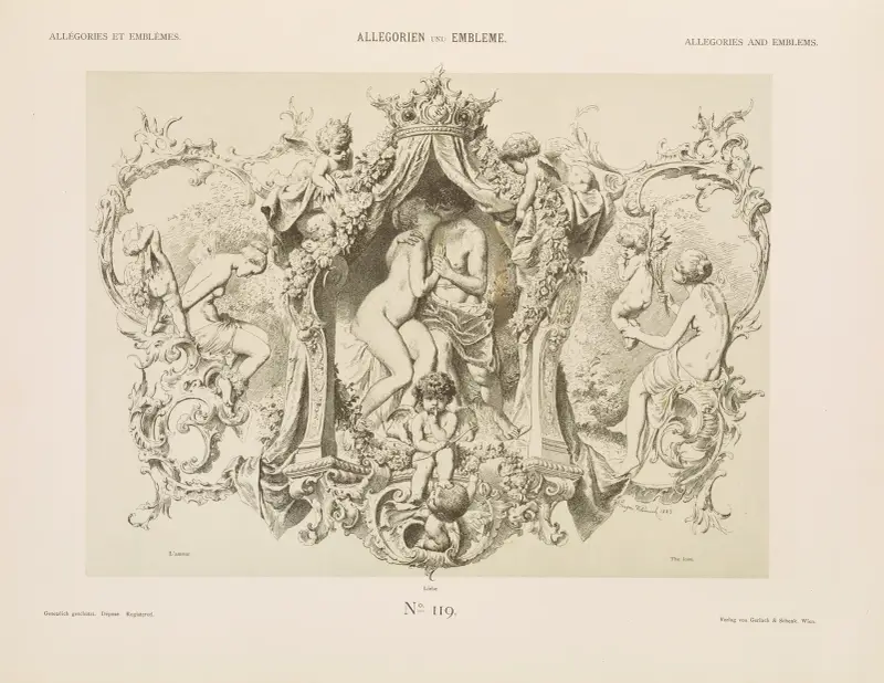Allegorien und Embleme Vol. I Pl.139 av Albert Ilg