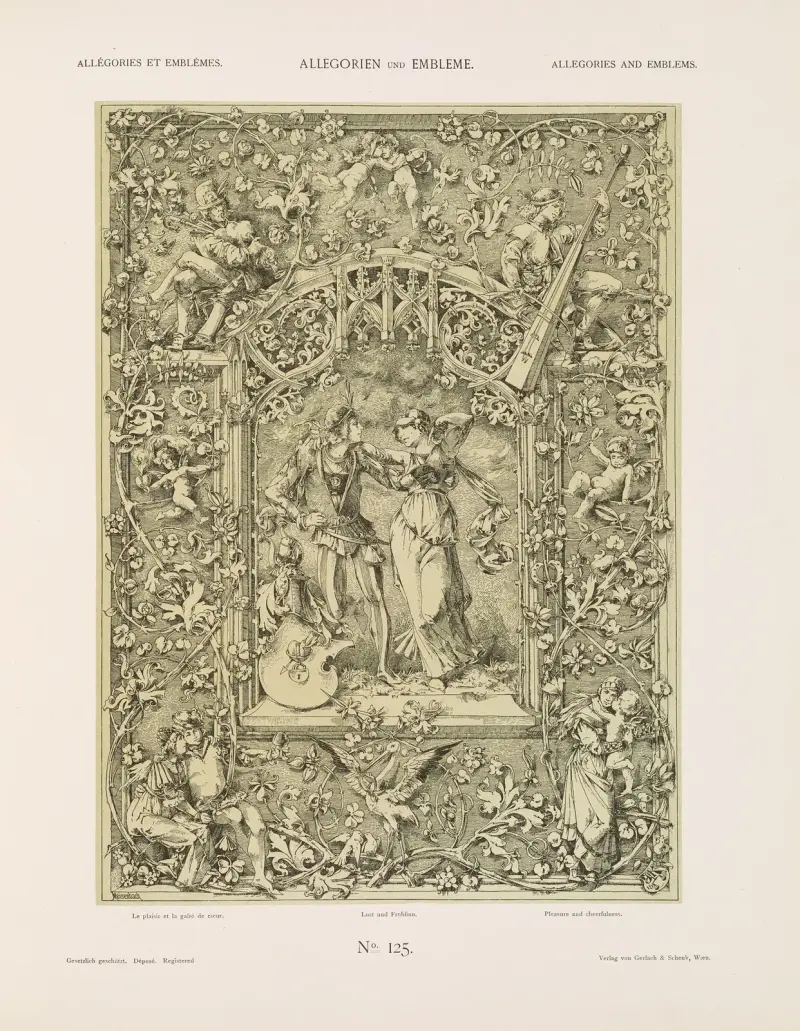 Allegorien und Embleme Vol. I Pl.149 av Albert Ilg