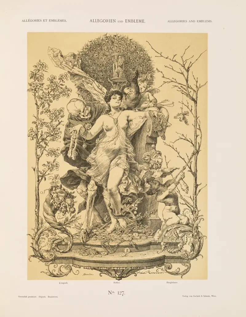 Allegorien und Embleme Vol. I Pl.151 av Albert Ilg
