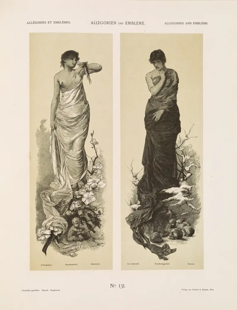 Allegorien und Embleme Vol. I Pl.155 av Albert Ilg