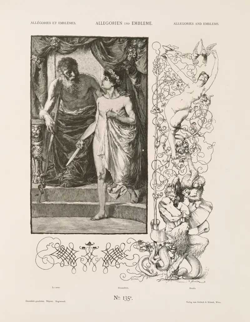 Allegorien und Embleme Vol. I Pl.160 av Albert Ilg
