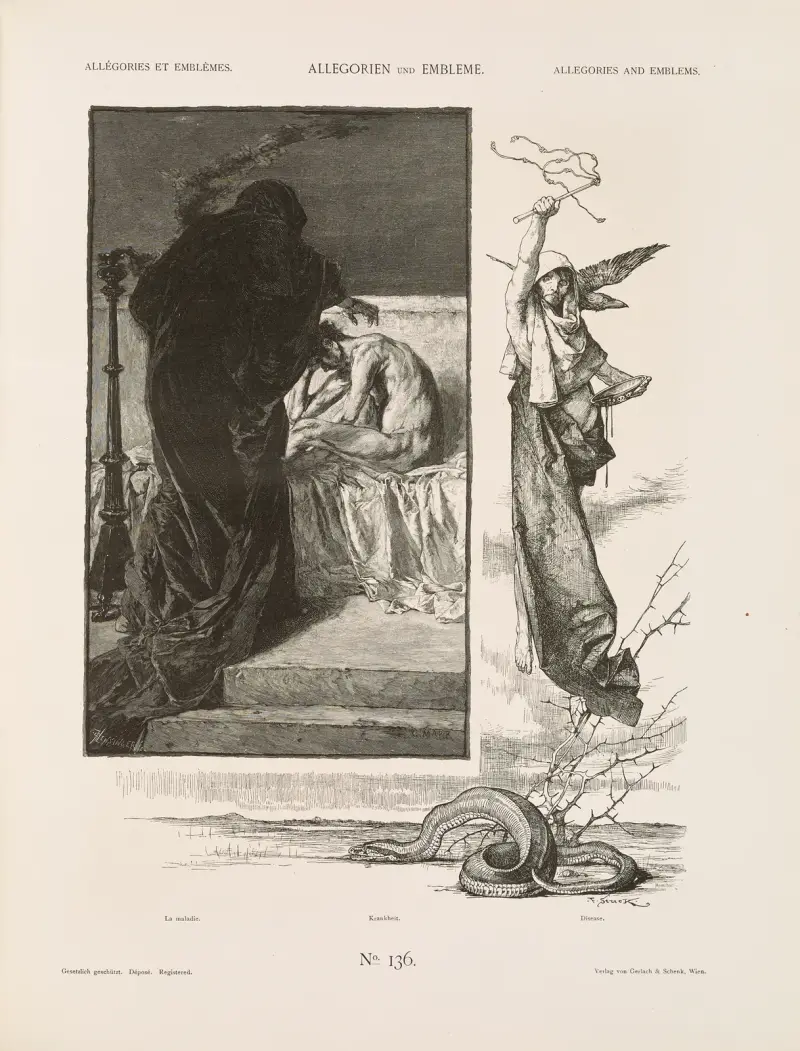 Allegorien und Embleme Vol. I Pl.161 av Albert Ilg