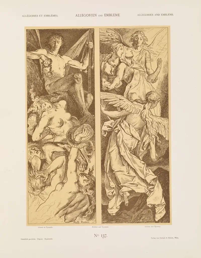 Allegorier och emblem Vol. I Pl.162 av Albert Ilg