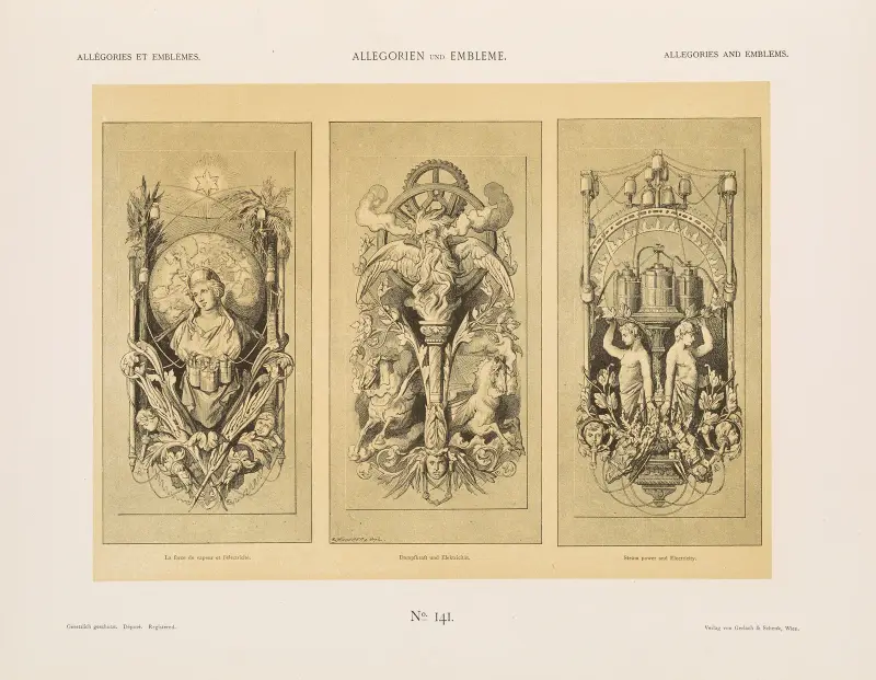 Allegorien und Embleme Vol. I Pl.166 av Albert Ilg