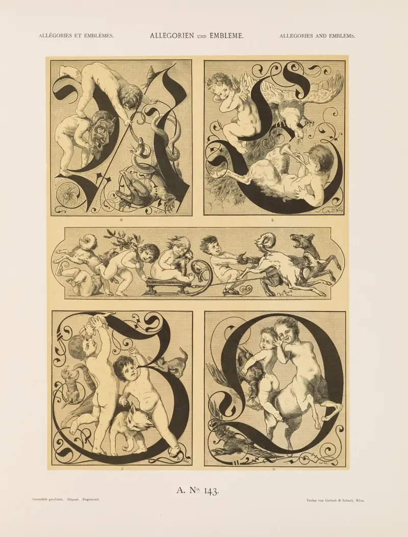 Allegorien und Embleme Vol. I Pl.168 av Albert Ilg