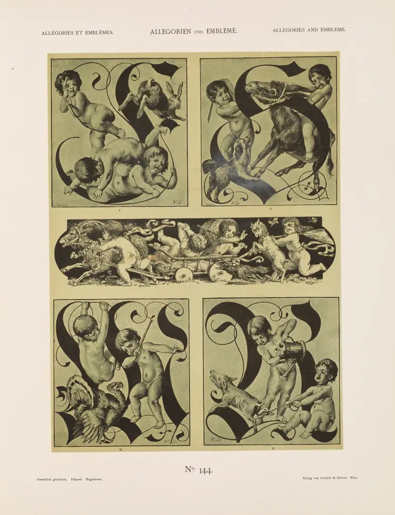 Allegorien und Embleme Vol. I Pl.169 av Albert Ilg