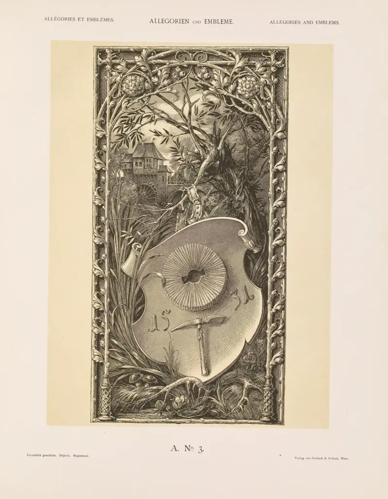 Allegorien und Embleme Vol. II Pl.003 av Albert Ilg