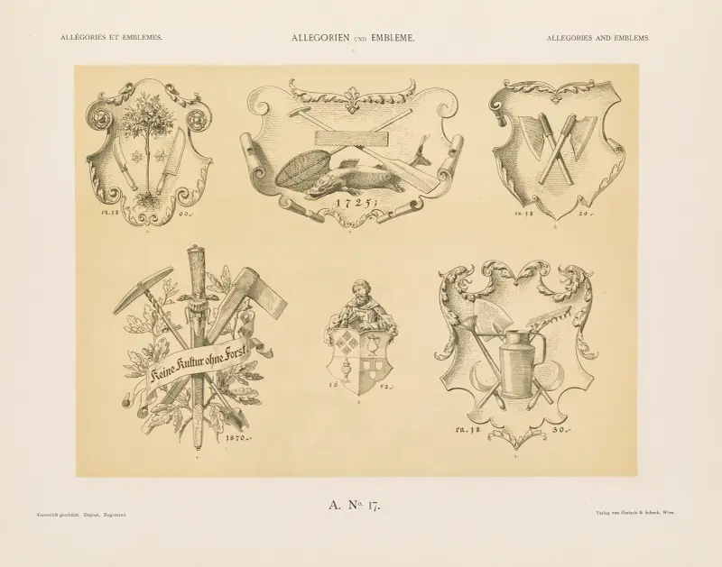 Allegorien und Embleme Vol. II Pl.018 av Albert Ilg