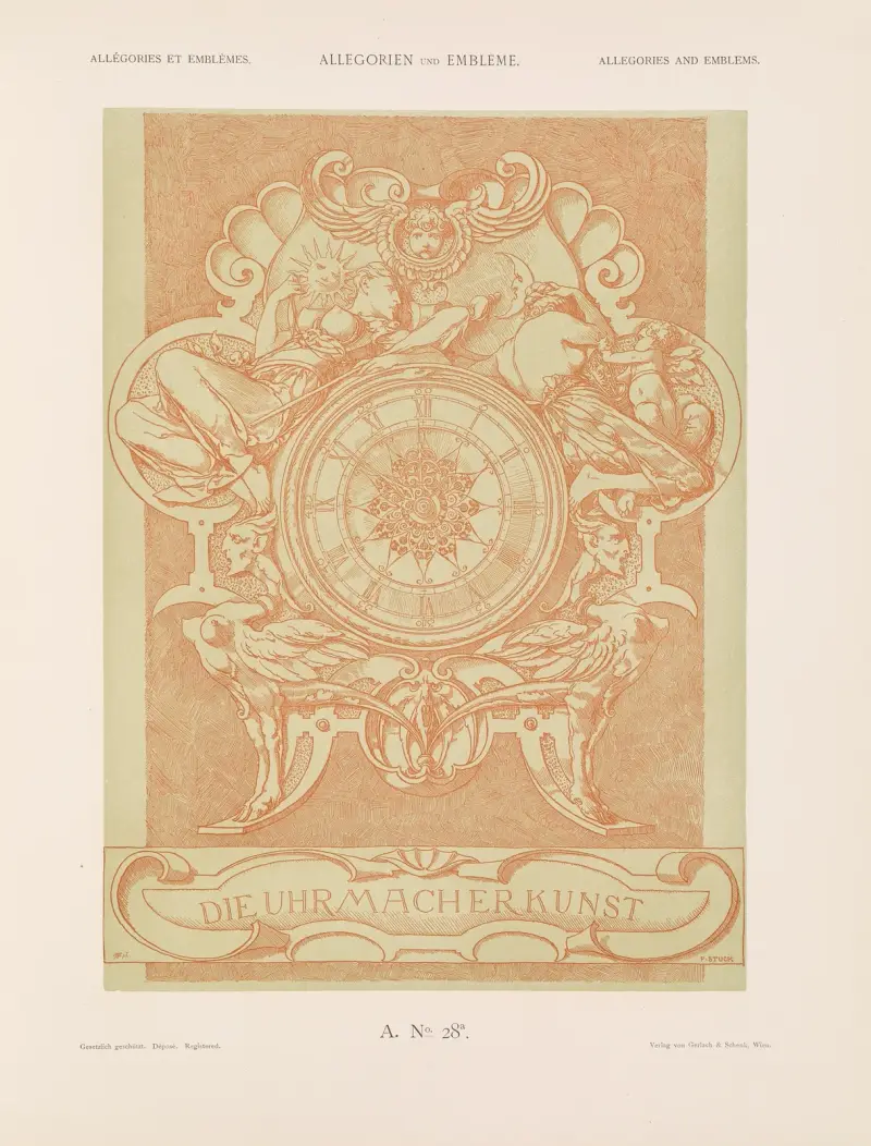 Allegorien und Embleme Vol. II Pl.032 av Albert Ilg