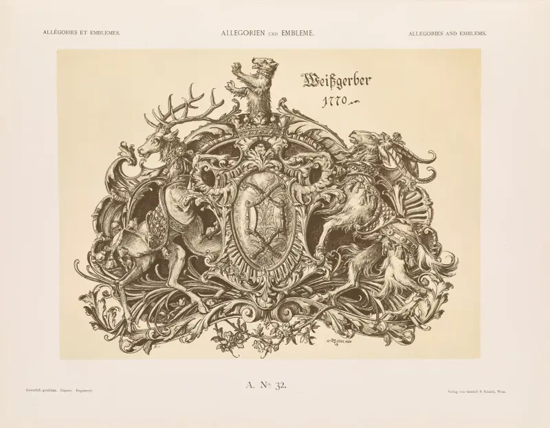 Allegorien und Embleme Vol. II Pl.036 av Albert Ilg