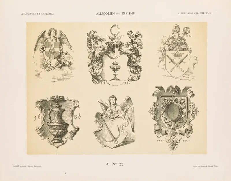 Allegorien und Embleme Vol. II Pl.037 av Albert Ilg