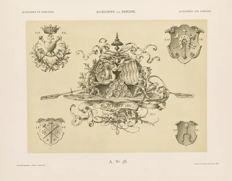 Allegorien und Embleme Vol. II Pl.043 av Albert Ilg