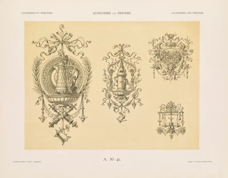 Allegorien und Embleme Vol. II Pl.047 av Albert Ilg