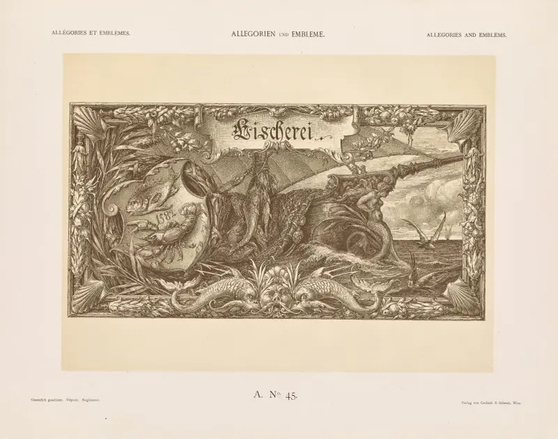 Allegorien und Embleme Vol. II Pl.051 av Albert Ilg