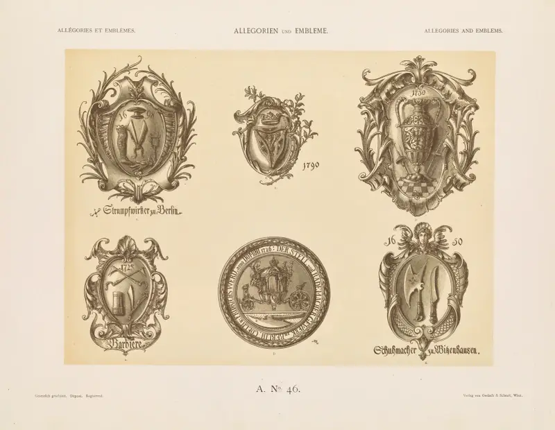 Allegorien und Embleme Vol. II Pl.052 av Albert Ilg
