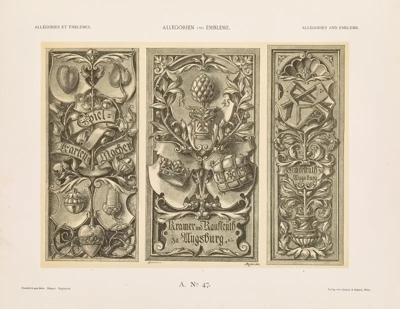 Allegorien und Embleme Vol. II Pl.053 av Albert Ilg