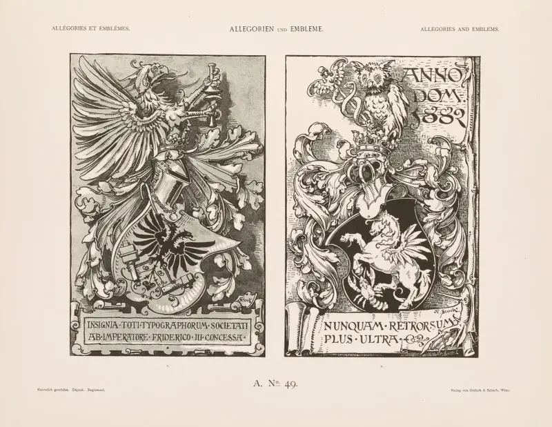 Allegorien und Embleme Vol. II Pl.055 av Albert Ilg