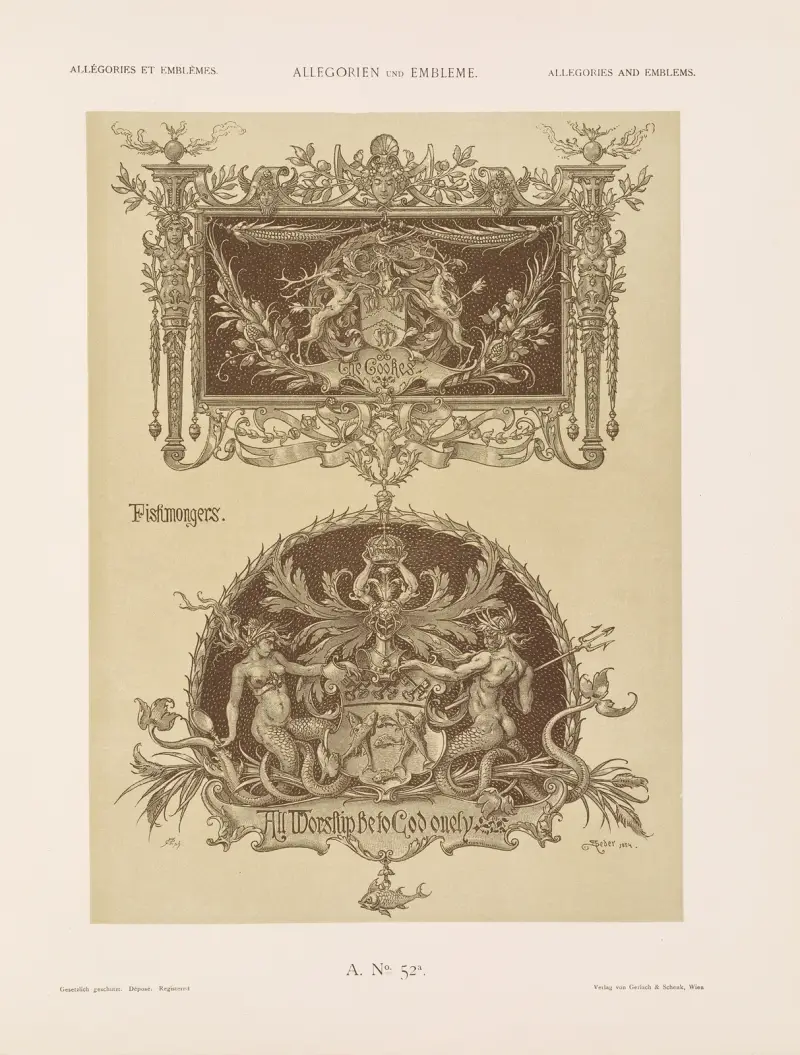 Allegorien und Embleme Vol. II Pl.059 av Albert Ilg