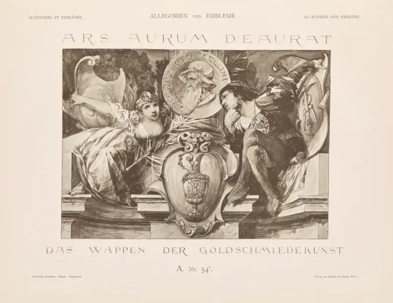 Allegorien und Embleme Vol. II Pl.062 av Albert Ilg