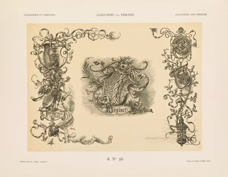 Allegorien und Embleme Vol. II Pl.064 av Albert Ilg