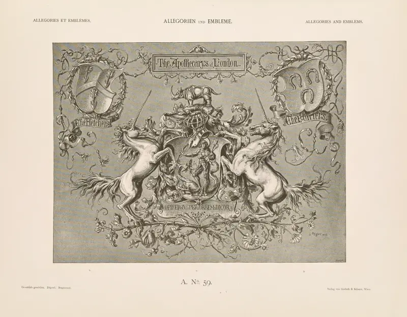 Allegorien und Embleme Vol. II Pl.067 av Albert Ilg