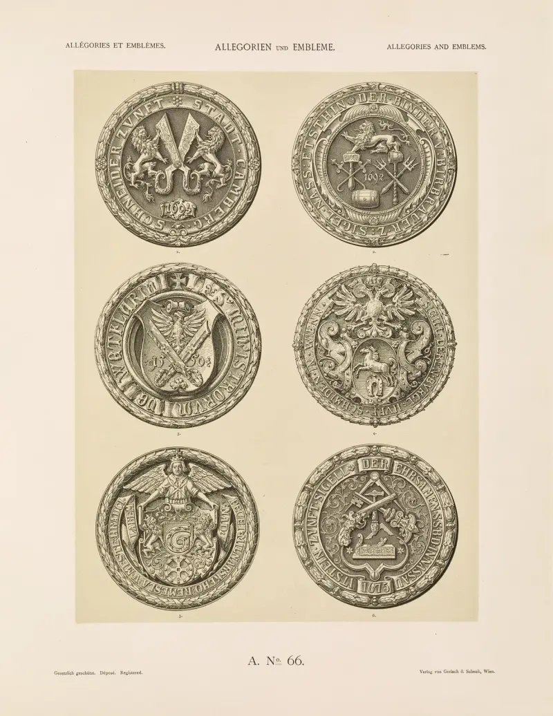 Allegorien und Embleme Vol. II Pl.076 av Albert Ilg