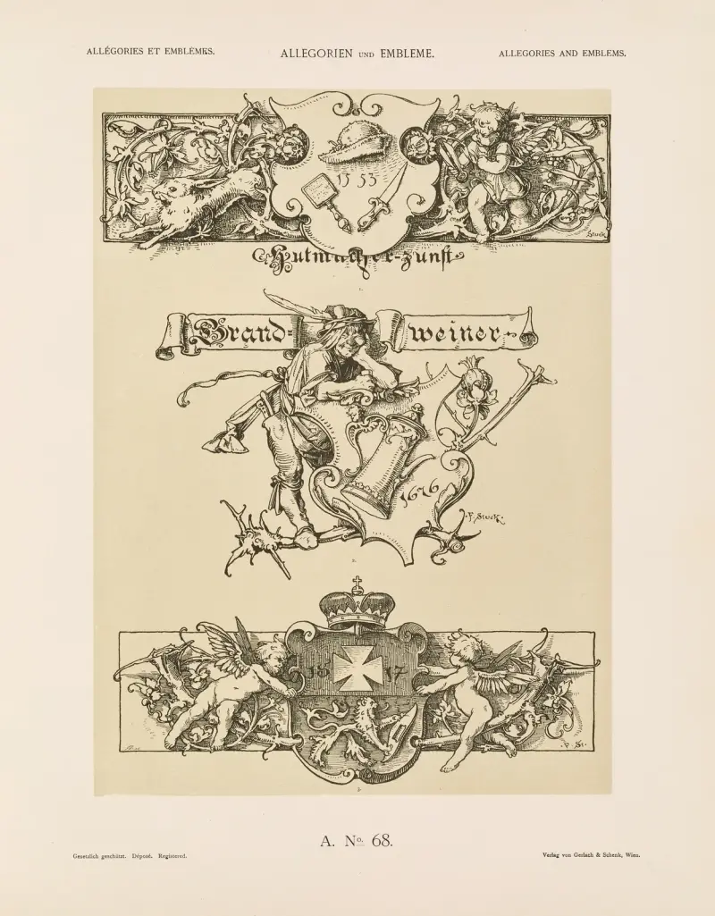 Allegorien und Embleme Vol. II Pl.078 av Albert Ilg
