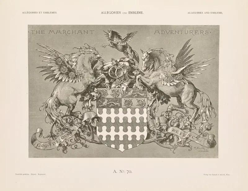 Allegorien und Embleme Vol. II Pl.080 av Albert Ilg