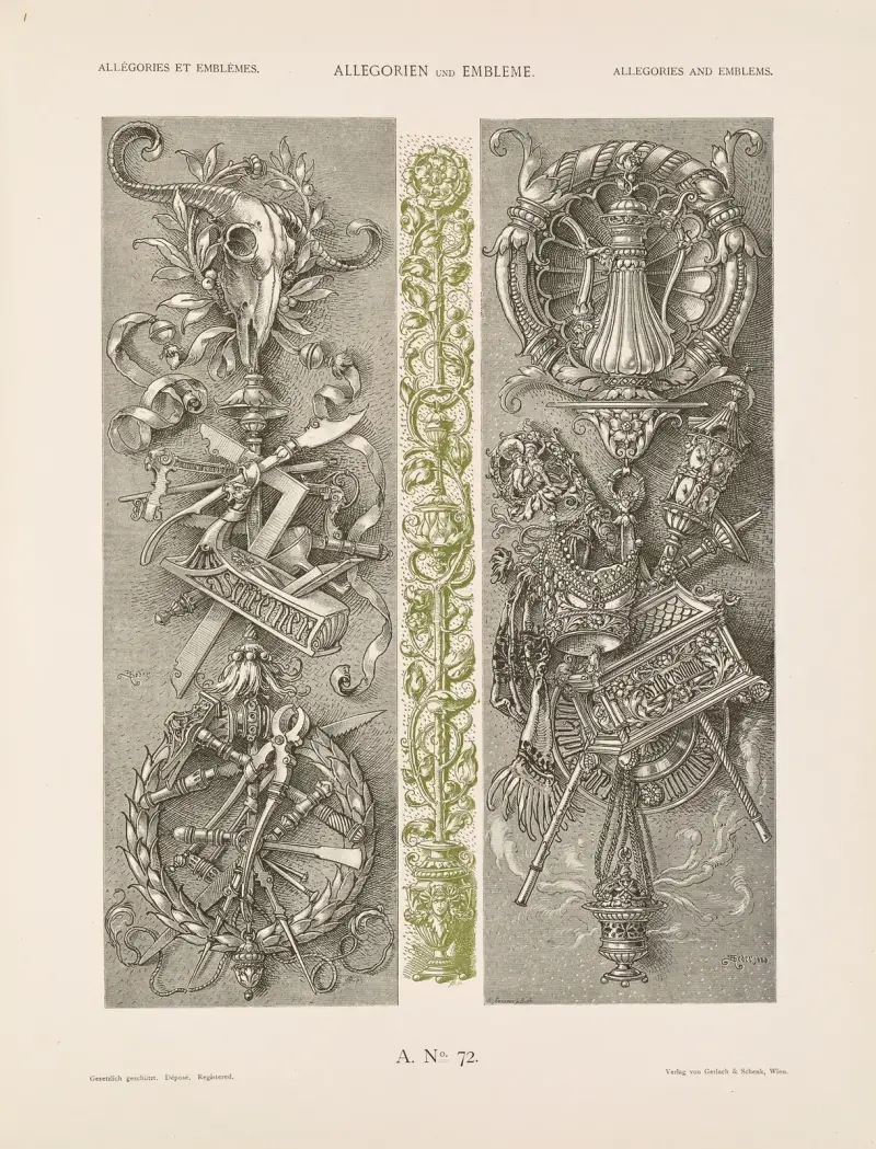 Allegorien und Embleme Vol. II Pl.082 av Albert Ilg