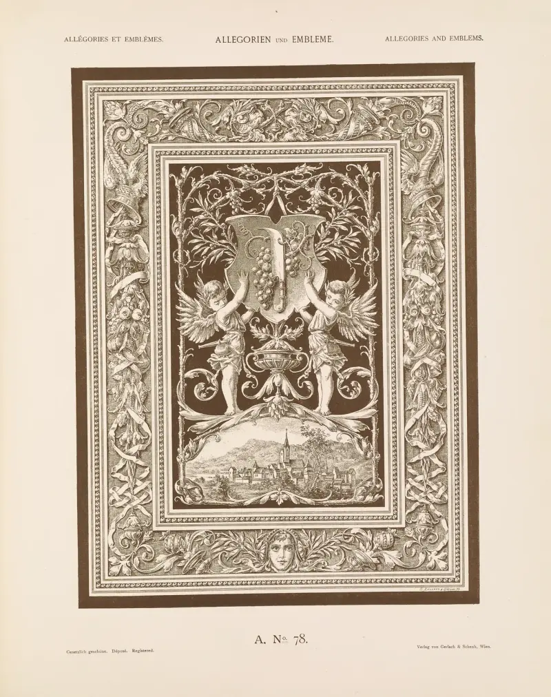 Allegorien und Embleme Vol. II Pl.088 av Albert Ilg