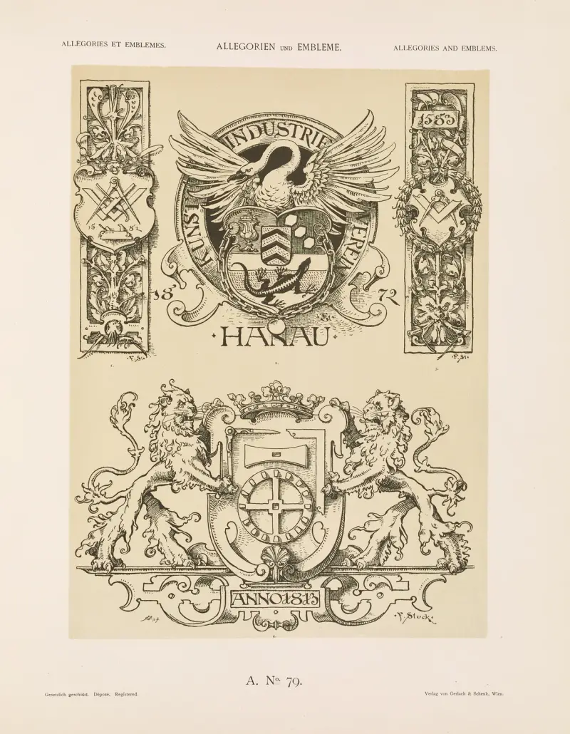Allegorien und Embleme Vol. II Pl.089 av Albert Ilg