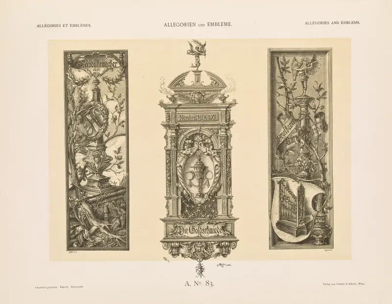 Allegorien und Embleme Vol. II Pl.093 av Albert Ilg