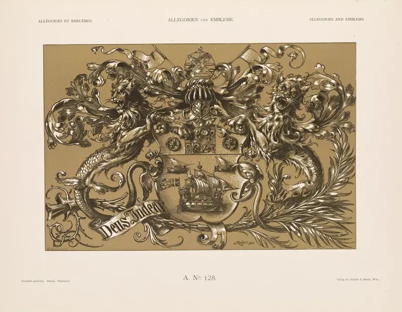 Allegorien und Embleme Vol. II Pl.139 av Albert Ilg