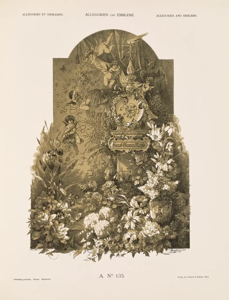 Allegorien und Embleme Vol. II Pl.146 av Albert Ilg