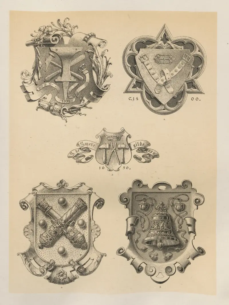 Allegorier och emblem, pl. 17 av Albert Ilg