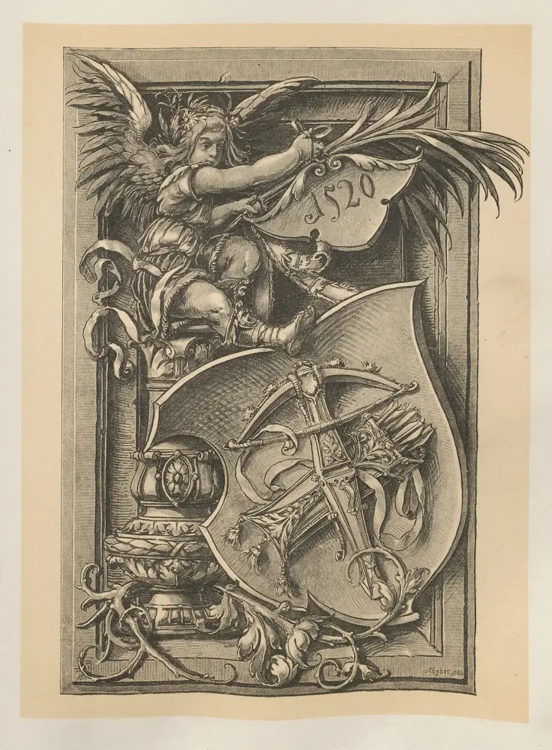 Allegorier och emblem, pl. 18 av Albert Ilg