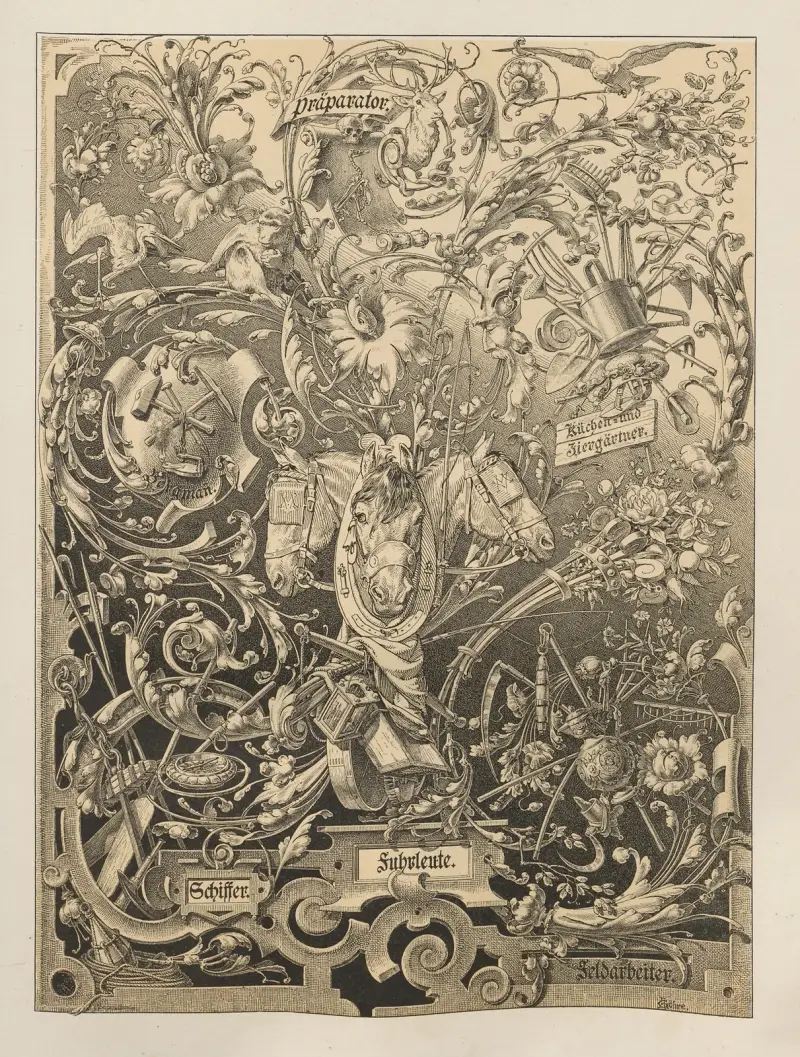Allegorier och emblem, pl. 20 av Albert Ilg