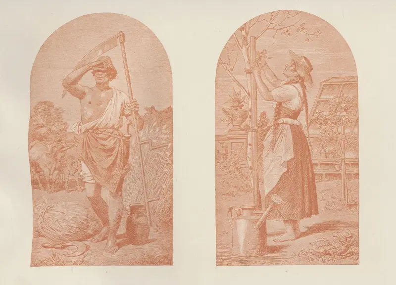 Allegories and Emblems Pl.022 av Albert Ilg