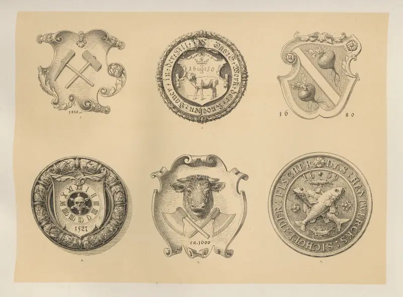Allegorier och Emblem Pl.024 av Albert Ilg