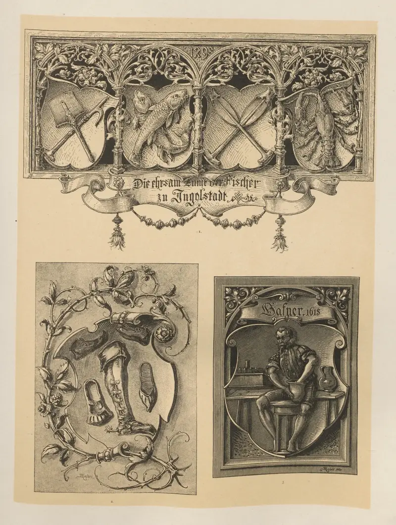 Allegorier och emblem, pl. 25 av Albert Ilg