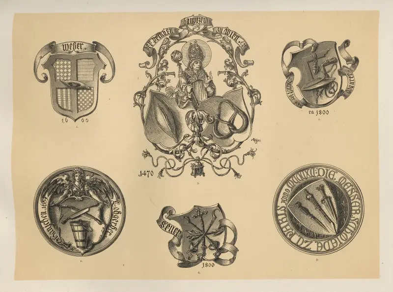 Allegories and Emblems Pl.029 av Albert Ilg