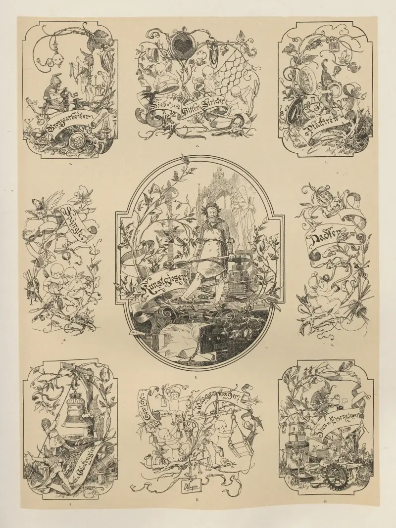 Allegorier och emblem, pl. 30 av Albert Ilg