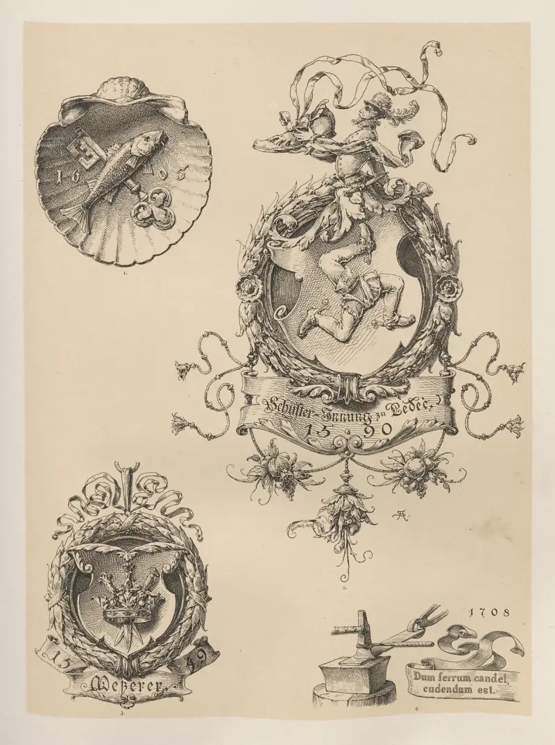 Allegorier och emblem, pl. 36 av Albert Ilg