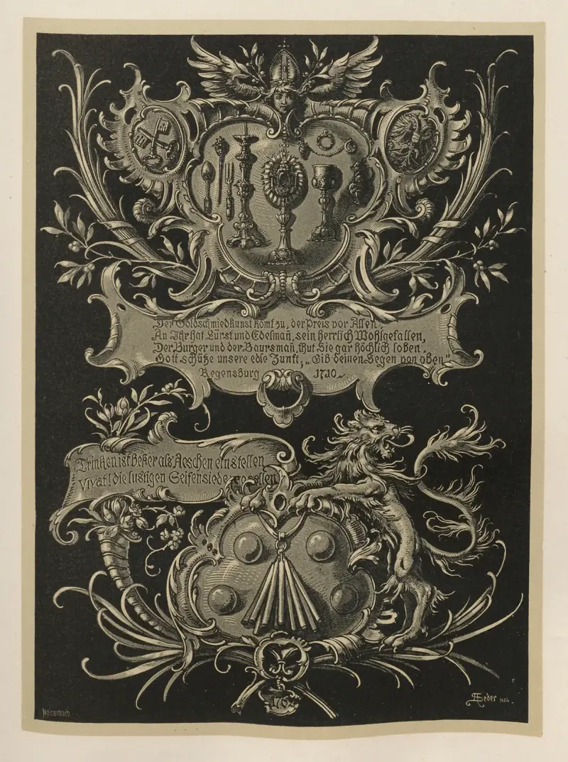 Allegorier och emblem pl. 39 av Albert Ilg
