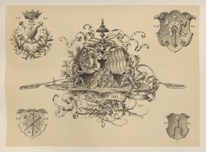 Allegories and Emblems Pl.044 av Albert Ilg