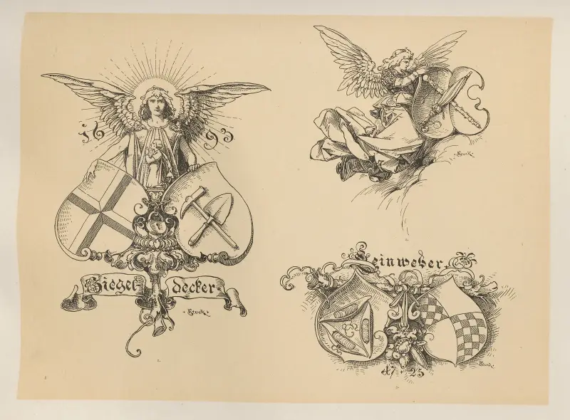 Allegorier och emblem Pl.046 av Albert Ilg