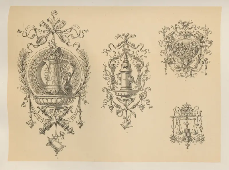 Allegorier och emblem Pl.048 av Albert Ilg