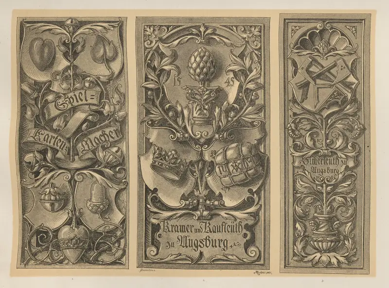 Allegories and Emblems Pl.054 av Albert Ilg