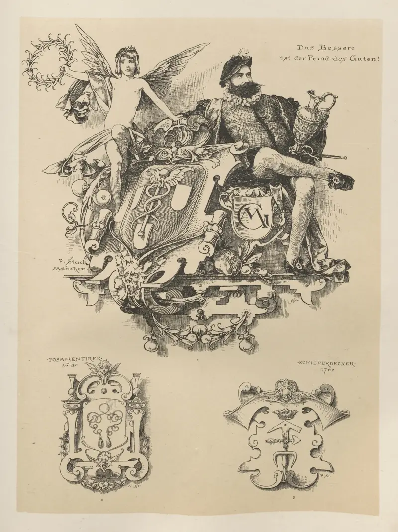 Allegorier och emblem, pl. 057 av Albert Ilg